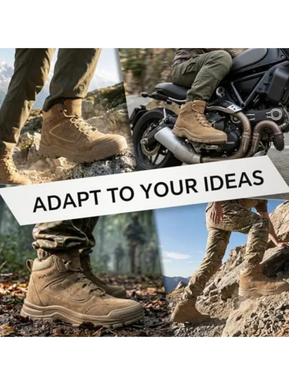 Lightweight Tactical Boots for Men & Women | Outdoor Hiking & Camping Shoes
